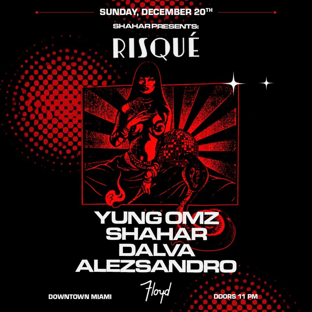 Flyer: Risqué: Yung Omz at Club Space