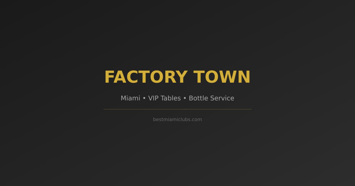 III Joints 2026 at Factory Town